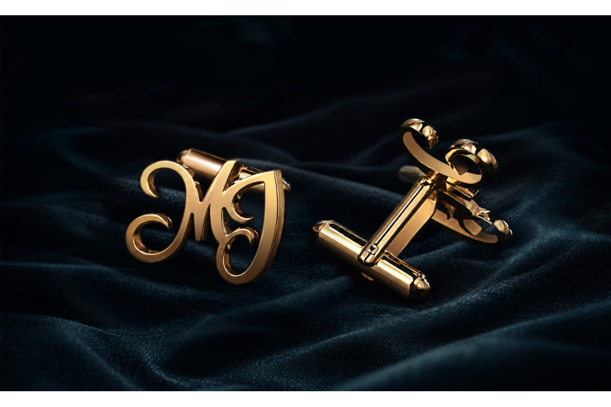 Gold-Plated Double Initials...