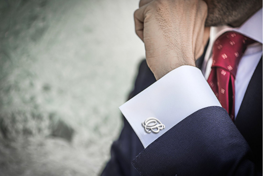 Double Initials Cufflinks