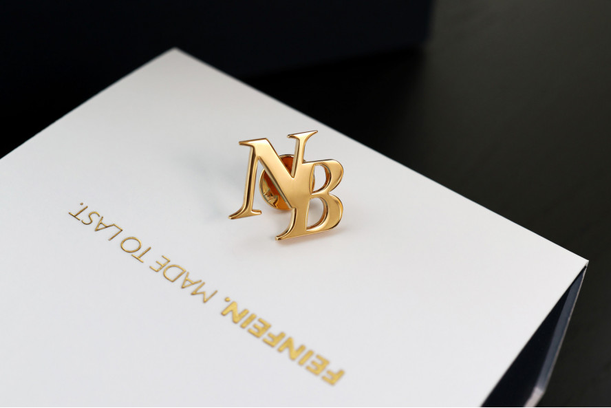 Double Initials Gold-Plated...