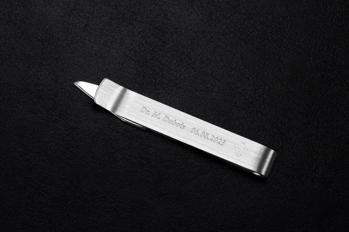 Silver tie clip – Figaret