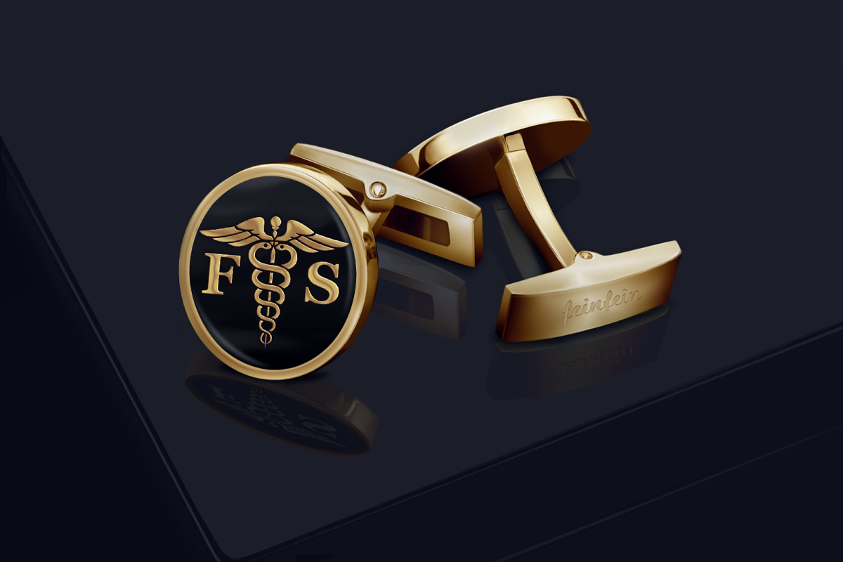 Caduceus – vergoldete,...