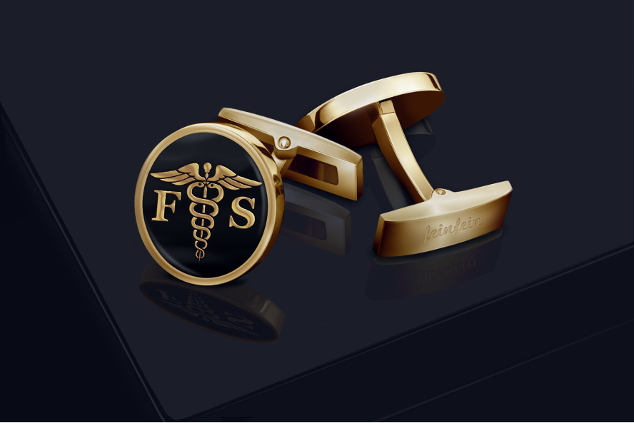 Caduceus – vergoldete,...