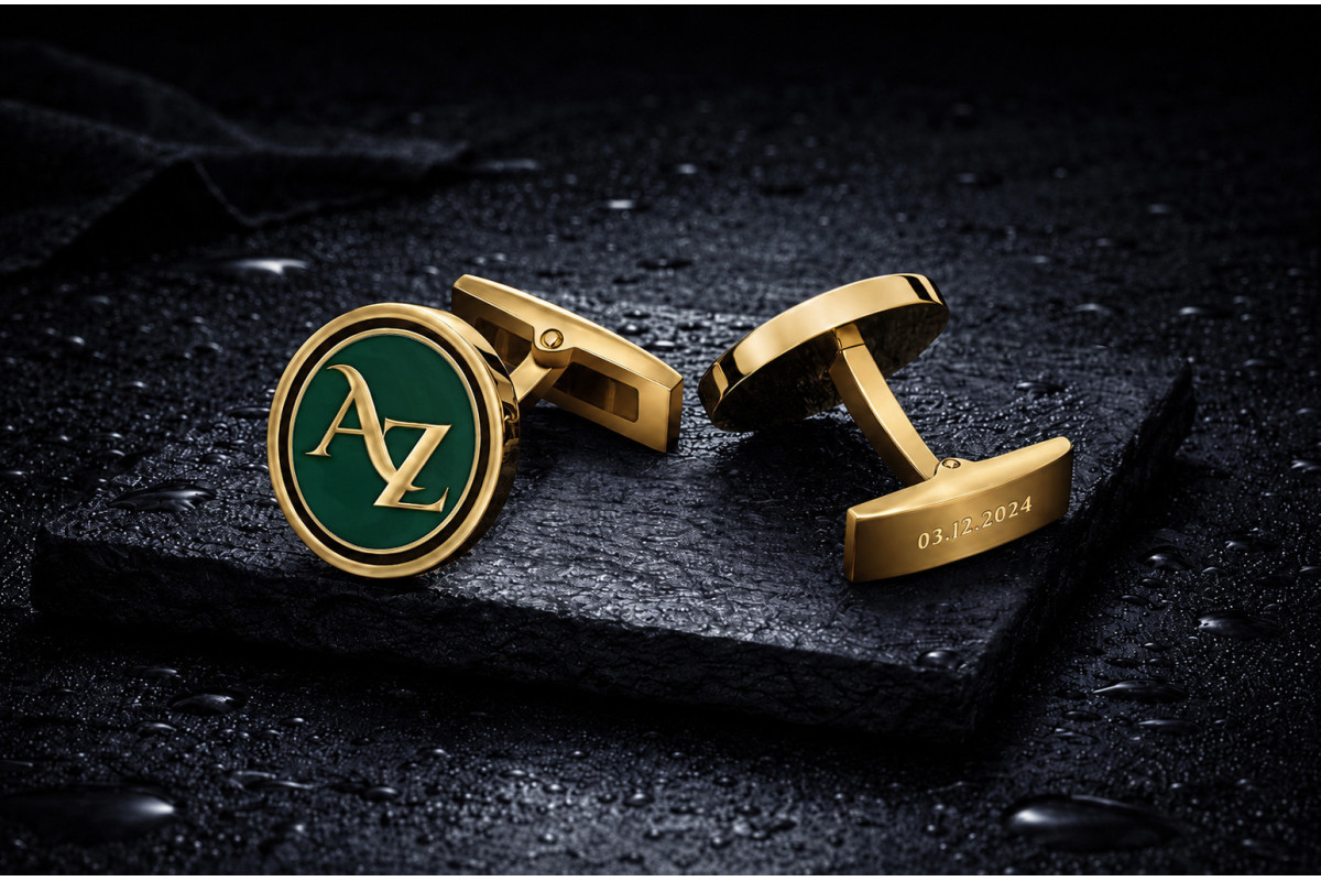 Monogram VI - pozłacane...