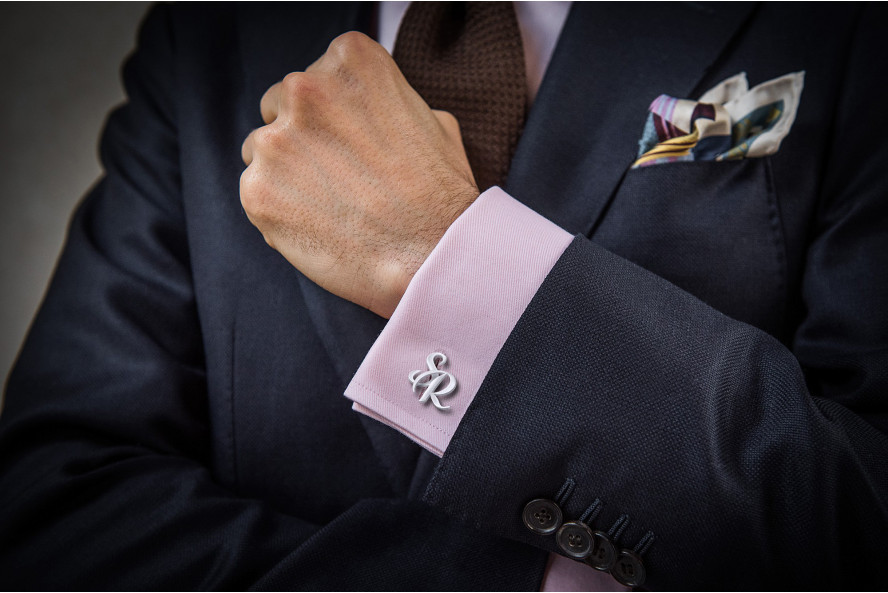 -15% - Double Initials Cufflinks