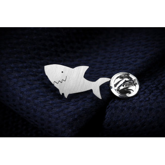 Shark Lapel Pin