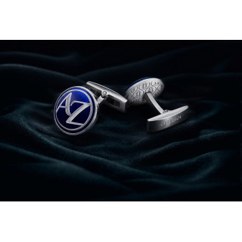Round Monogram Cufflinks