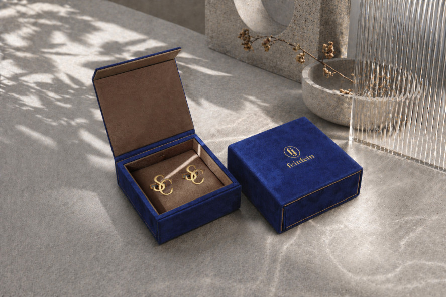 14k Gold Monogram Cufflinks