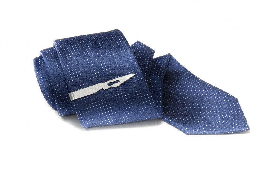 Initials Set - cufflinks and tie clip