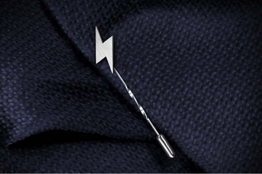 Pins do butonierki Piorun
