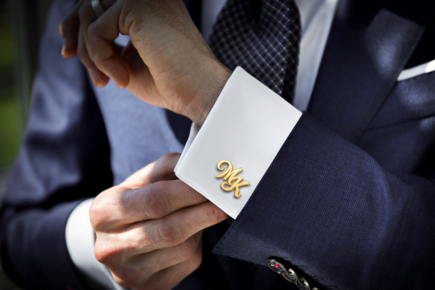 Gold-Plated Double Initials...