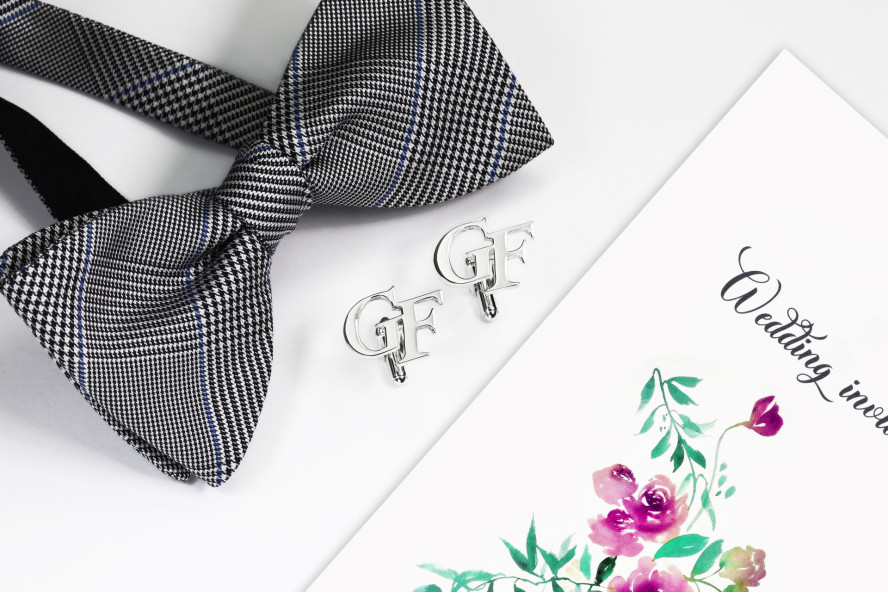 Manschettenknöpfe für die Hochzeit